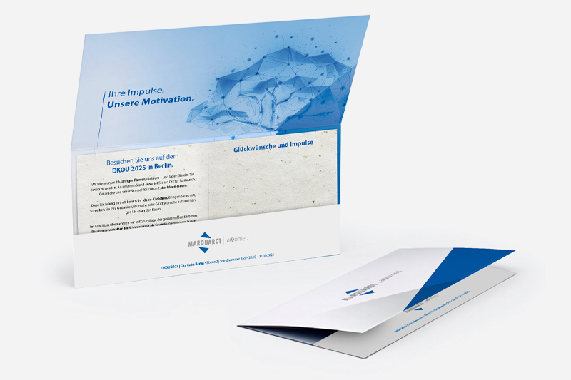 Marquardt axomed Messe Einladung DKOU Mockup Atelier Türke